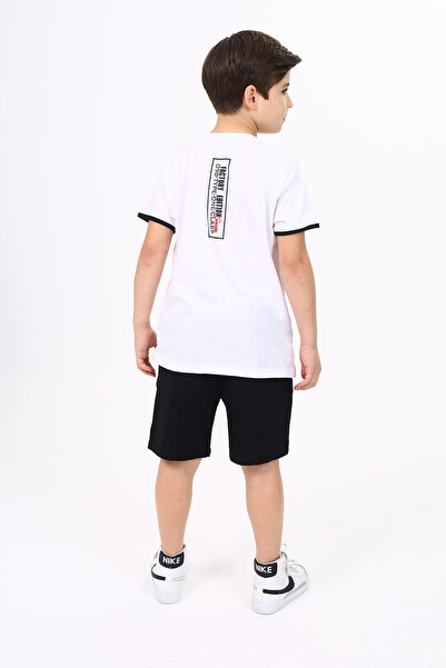 Toontoy Boy's Printed Shorts Suit