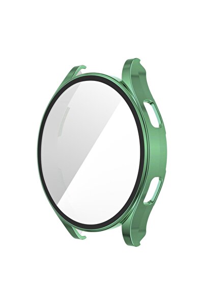 Samsung Galaxy Watch 7 44mm Hard PC Case and Screen Protector 14 Dark Green