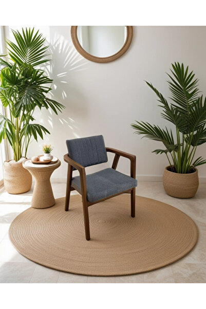 METSAN AKSESUAR Arjantin Ceviz Ahşap Sandalye