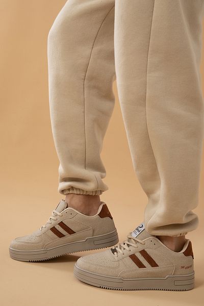 Tomsking Unisex Beige Tan καθημερινά άνετα αθλητικά παπούτσια
