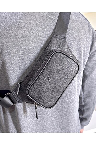 Fil Deri Genuine Leather Crossbody Bag Cross Body Bag 2085