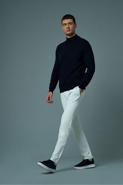 Tony Montana Tony Classics Half Turtleneck Basic Knitwear- T-1003