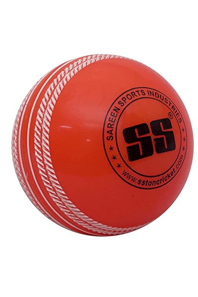 SS Wind Seamer Cricket Ball | Red | Rubber | Practice | Solid Core | Training | Lightweight