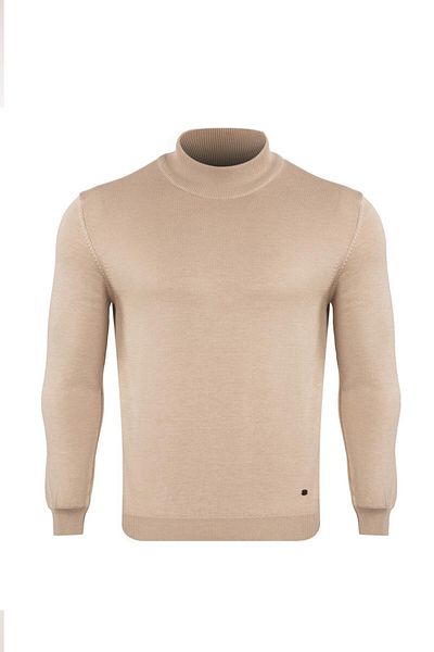 Tony Montana Tony Classics Half Turtleneck Basic Knitwear- T-1003