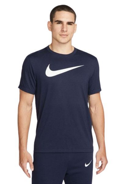 Nike Ανδρικό αθλητικό μπλουζάκι Dri-fit Park20 Navy Blue Cw6936-451