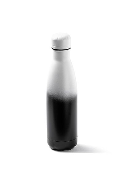 Tantitoni 050-01-Black White Toggle Stainless Steel Bottle Thermos 500ml