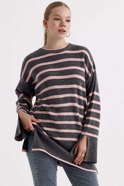 Moda1001 Top gri Stylo Trend Legion, dimensiune standard
