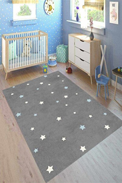 MOTTO HALI Çocuk Eko Punto Kaymaz Dot Tabanlı Yıkanabilir Antibakteriyel Diji...