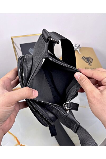 Fil Deri Genuine Leather Crossbody Bag Cross Body Bag 2085