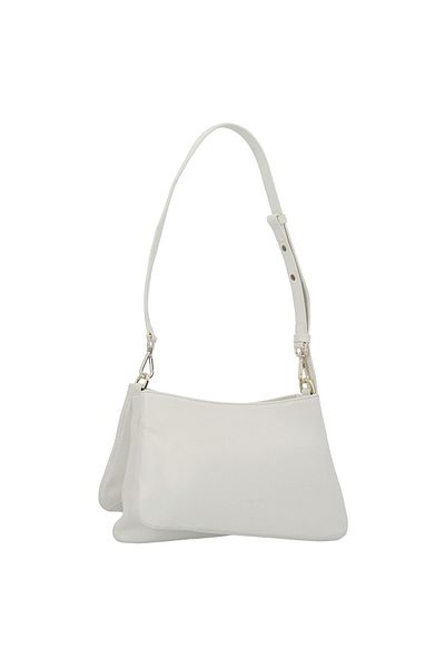 Patrizia Pepe Tris Schultertasche Leder 28 cm