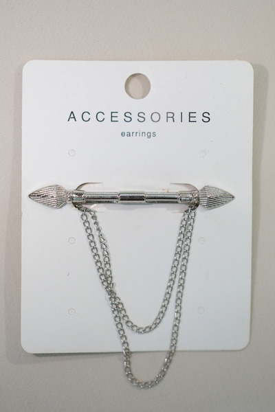 Accessories Gümüş Yaka İğnesi