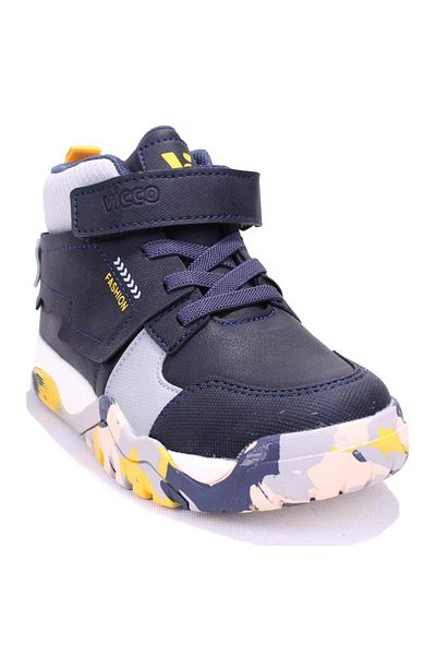 Vicco Marven 946F24K438 Navy Blue Orthopedic Daily Boy's Sports Boots