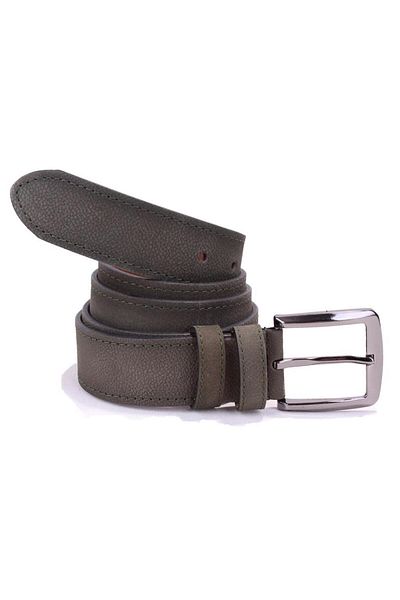 DAGOSTER DMK26-464DG Χακί 4 cm Ανδρική ζώνη από γνήσιο δέρμα