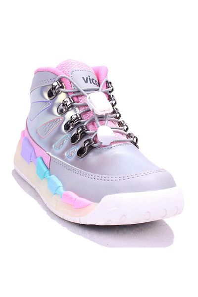 Vicco Ellen 946F24K417 Gray Orthopedic Daily Lighted Girl's Sports Boots