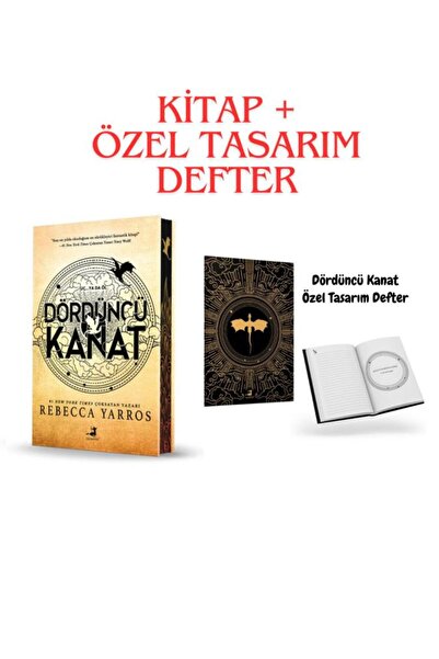 Olimpos Yayınları Dördüncü Kanat Ciltli + Özel Baskı Ciltli Defter 2'li Set