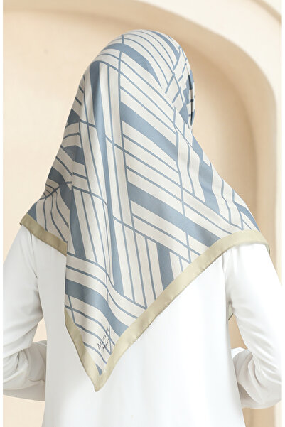 sefamerve 19093-22 Model Beige Smoked Soft Cotton Scarf