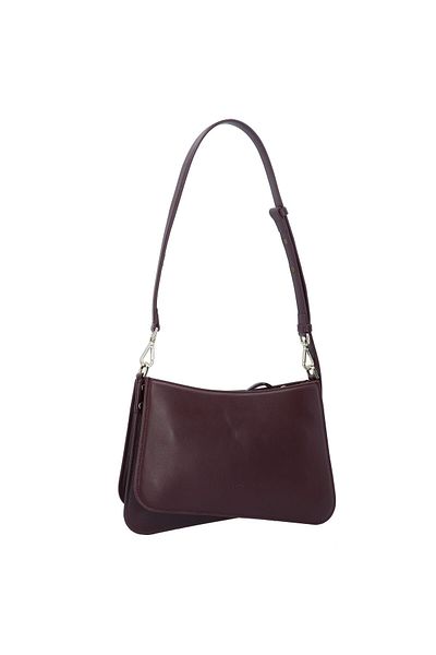 Patrizia Pepe Tris Shoulder Bag Leather 28.5 cm