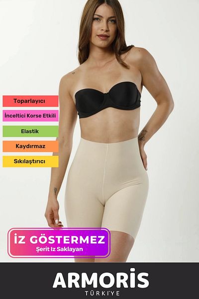 Armoris New Non-Marking Anti-Slip Recovery 2 Size Slimming Firming Laser Cut Long Corset