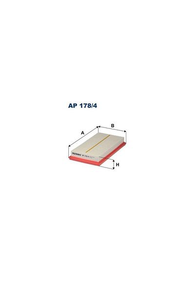 Filtron فلتر هواء 17801-77050 - موديل تويوتا C-HR، كامري، كورولا، Rav4 16-AP178/4