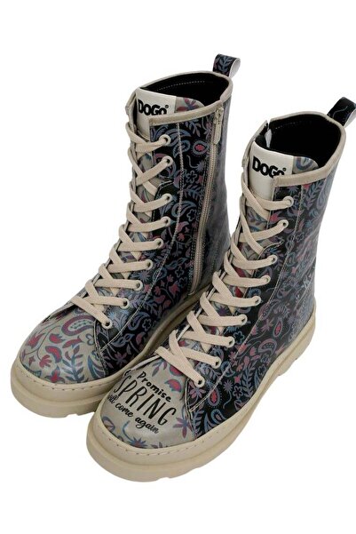 Dogo Kadın Vegan Deri Çok Renkli Uzun Bot - Promise You Tasarım