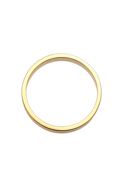 ELLI Inel de logodnă pentru femei, simplu și elegant, din argint 925