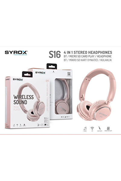 Syrox S16 BLEUTOOTH KULAKLIK
