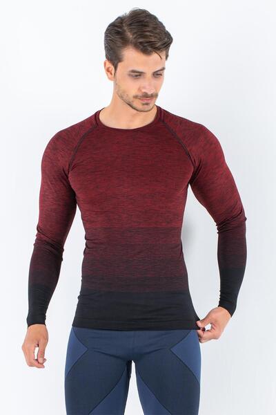 MioFit Ανδρικό αθλητικό μπλουζάκι - Ενεργό, χωρίς ραφές, μακρυμάνικο