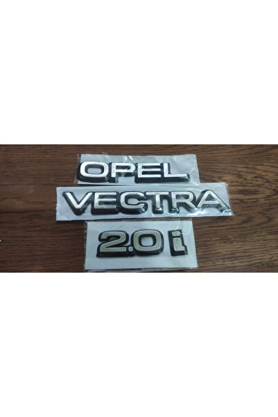 restinal OPEL VECTRA A KASA OPEL VECTRA 2.0İ BAGAJ YAZISI 3LÜ TAKIM OPEL VECT...