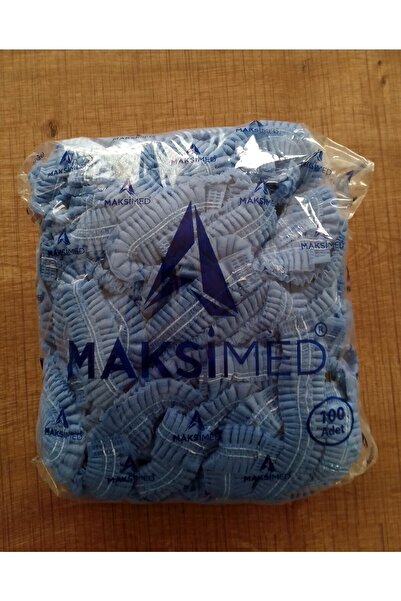 MAKSİMED 1.000 Adet Mavi 1000li Tela Bone Kullan At Tek Kullanımlık 10 X 100l...