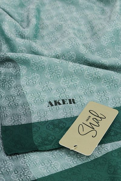Aker Μονόγραμμα Ζακάρ Σάλι - 6060900-954 - Σμαραγδένιο Πράσινο