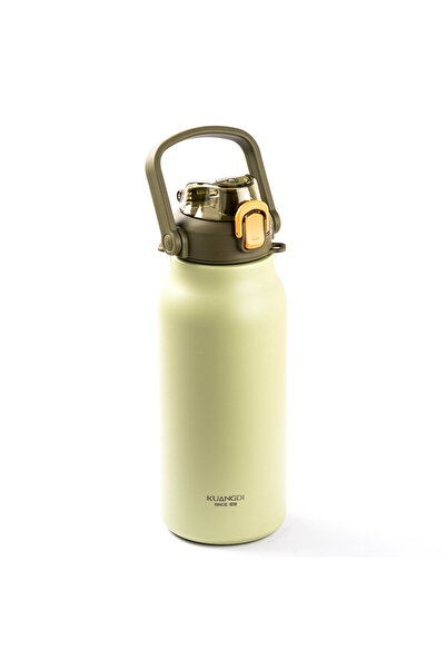 Tantitoni OKADI UZUN ASKILI YEŞİL PASLANMAZ ÇELİK PİPETLİ TERMOS 1.8L