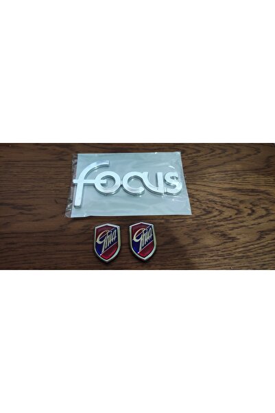 restinal Focus 1 Bagaj Yazısı ve Ghia 2li Taçsız Arma 1998 - 2004 focus1 logo
