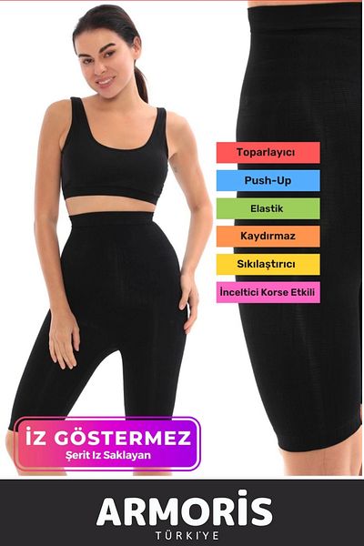 Armoris New Generation Birth after Cesarean Body Anti-Slip Silicone Recovery Anti-Cellulite Long Corset