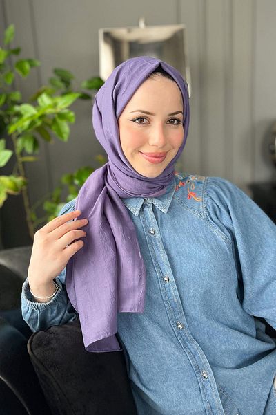 Aker Purple Bamboo Shawl -6060700-994