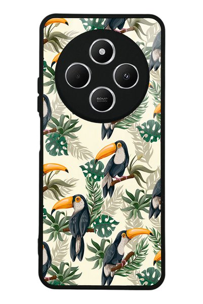 Spoyi Xiaomi Redmi 14C Glossy Phone Case with Toucan Bird Design