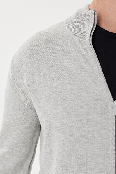 Tony Montana Tony Basics Трикотажний светр на блискавці - T-1131