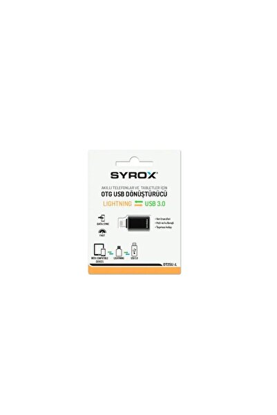 Syrox DT25UL LIGHTNING – USB 3.0 OTG Dönüştürücü