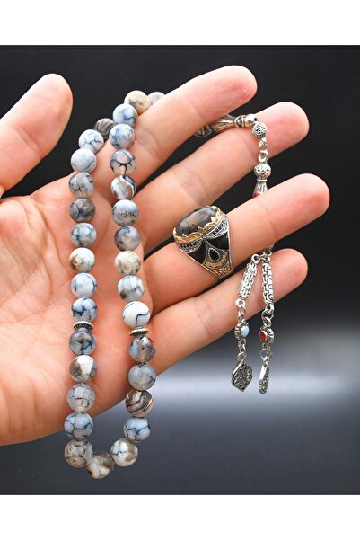 Prestige 925 Ayar Gümüş Erkek Yüzüğü Damarlı Akik Taşlı Ve Doğal Damarlı Akik...