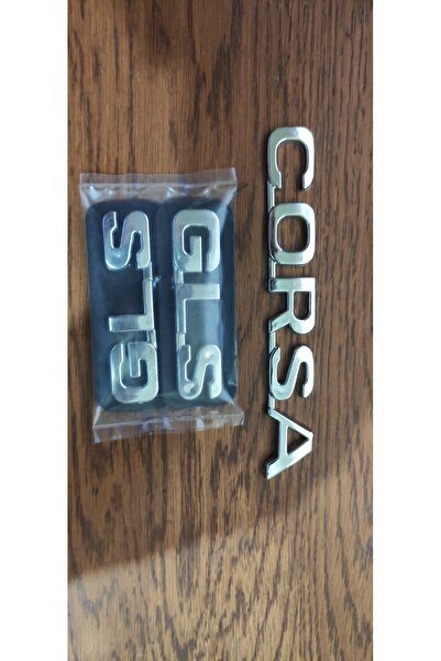 restinal Opel Corsa 1.4 GLS yazı takım (gls 2 adet) ithal a kalite