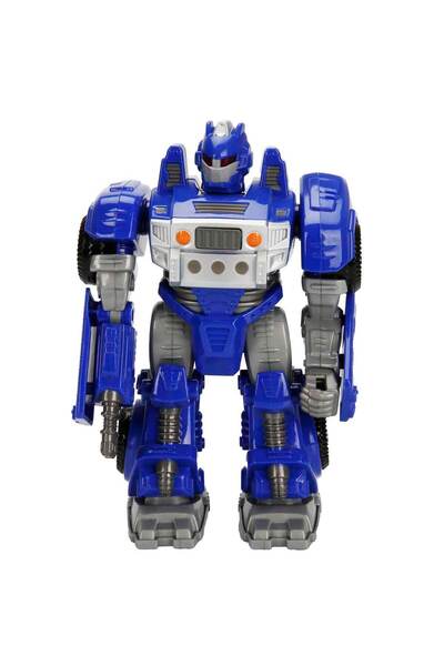 Happy Kıd M.A.R.S. Sesli ve Işıklı Yürüyen Robot - Lacivert