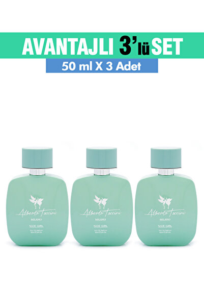 Alberto Taccini 3'Lü Set Alberto Taccini Nice Girl Kadın Parfüm 50 ml