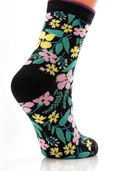 Miorre 3-Piece Floral Socks