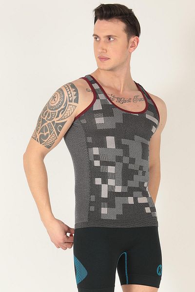 GIGOTTO Μπλουζάκι Sports Gym Seamless Seamless