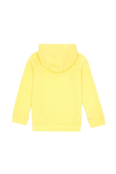 U.S. Polo Assn. Girl's Yellow Basic Hooded Sweatshirt 50296388 -Vr044