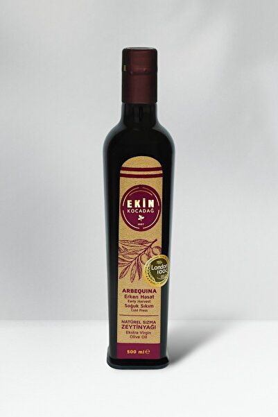 Ekin Kocadağ Arbequina Soğuk Sıkım Erken Hasat Zeytinyağı 500ml