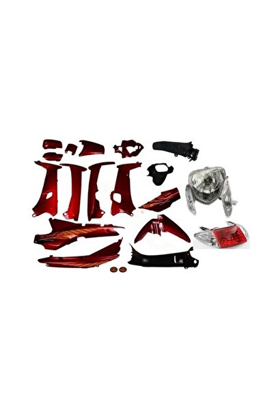 GBM Cup Çelik Kaporta Seti Kırmızı Far Stop Dahil