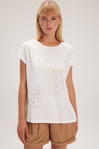 adL Süzene Embroidery Detailed T-Shirt