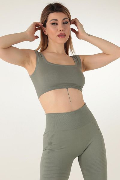 Doremi Seamless Ribbed Sports Bra