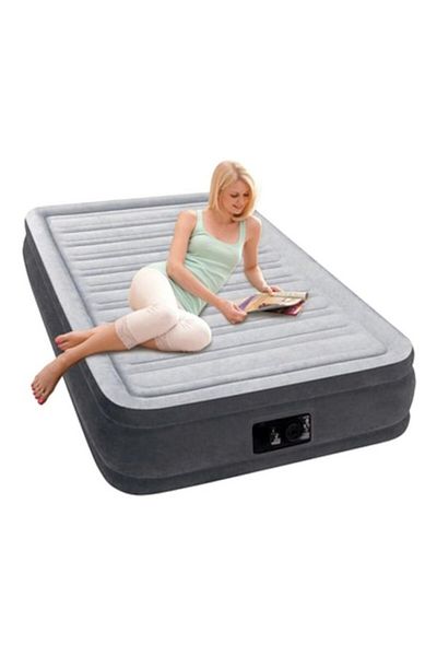 Intex Queen Size Air Bed with Built-In Electric Air Pump