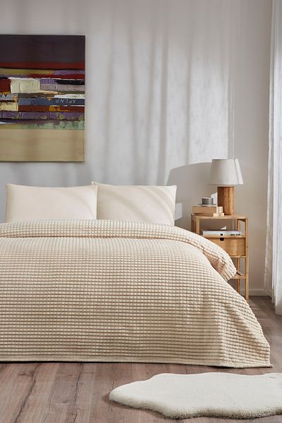 Özdilek Özdilek Soft Pyramid Single Blanket 150X220 cm